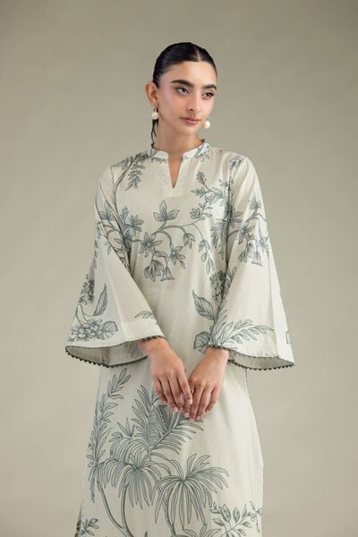 Printed | Cambric | Floral Cambric Kurta | USD 40.00
