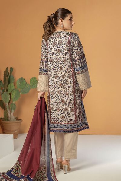 Lawn | Embroidered | Fabrics 3 Piece | USD 20.00