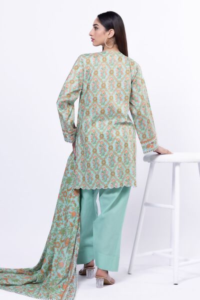 Embroidered | Lawn | Fabrics 3 Piece | USD 35.00