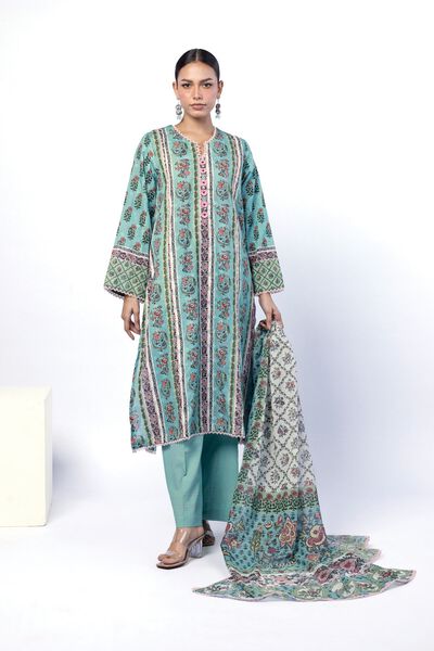 Printed | Broshia | Fabrics 3 Piece | USD 45.00