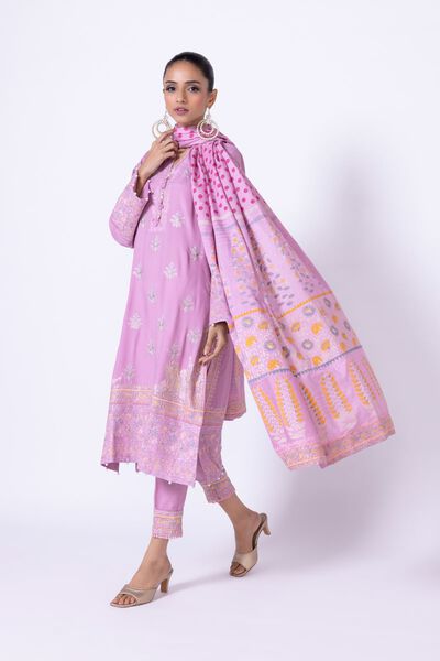 Embroidered | Raw Silk | Pants | USD 7.50