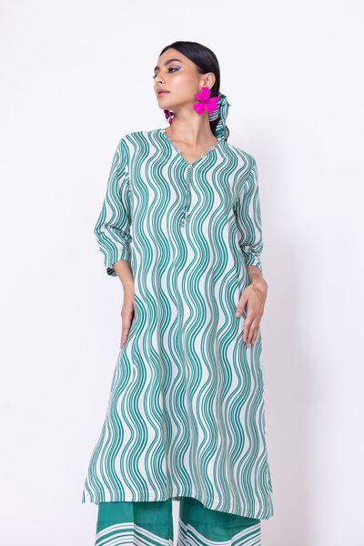Printed | Cambric | Kurta | USD 20.00