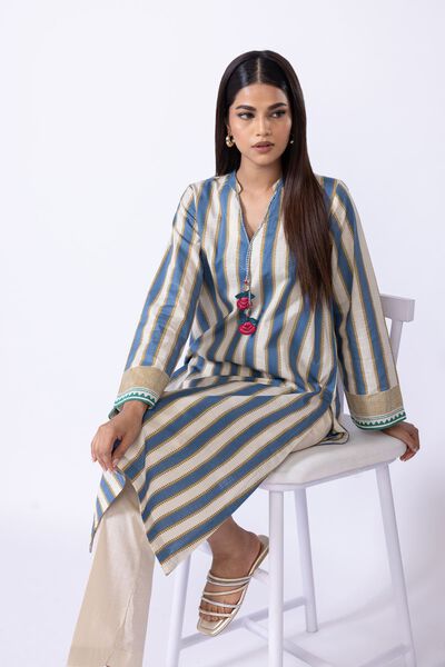 Printed | Crosshatch Poplin | Kurta | USD 20.00