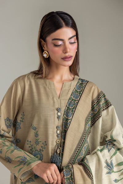 Printed | Light Khaddar | 3 Piece Tailored | USD 65.00