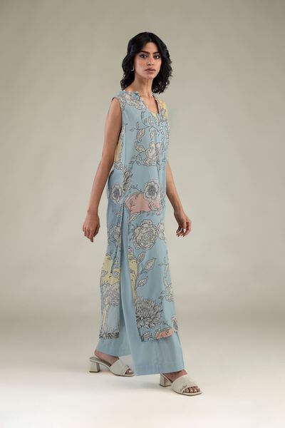 Embroidered | Cambric | Pants | USD 30.00