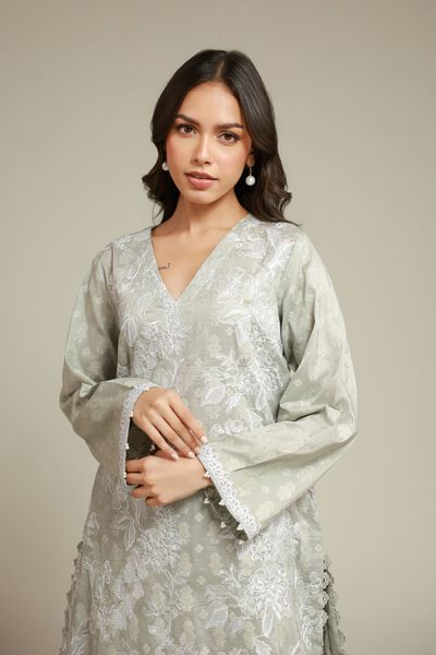 Embroidered | Broshia | Fabrics 2 Piece | USD 45.00