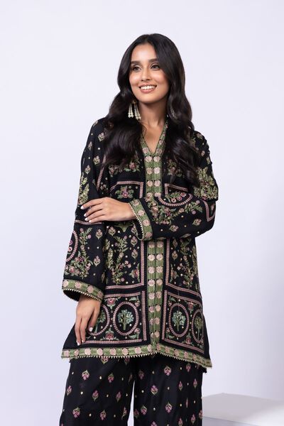 Embroidered | Viscose Oak Silk | Kurta | USD 30.00