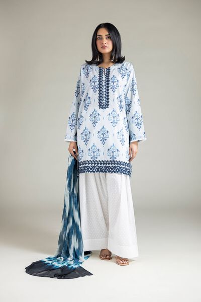 Embroidered | Lawn | Fabrics 3 Piece | USD 22.50