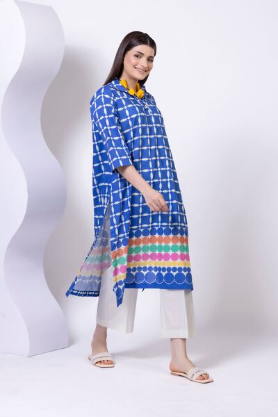 Printed | Crosshatch Poplin | Pants | USD 15.00