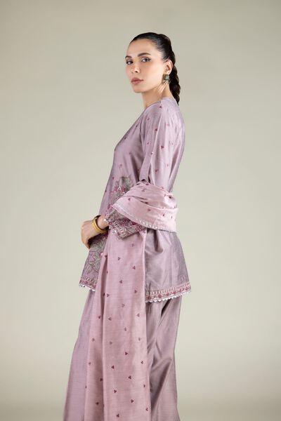 Embroidered | Cotton Net | Floral Draped Dupatta | USD 17.50
