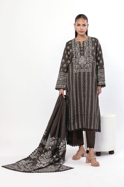 Printed |Light Khaddar | Fabrics 3 Piece | USD 17.50