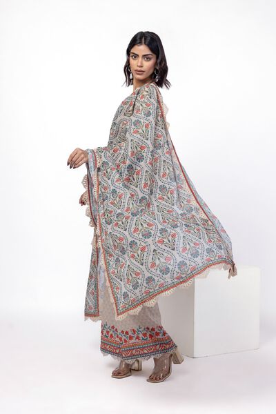 Embroidered | Lawn | Fabrics 3 Piece | USD 20.00