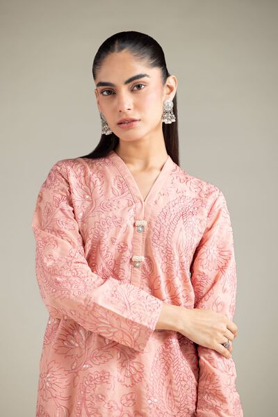 Embroidered | Blended Cambric | Kurta | USD 35.00