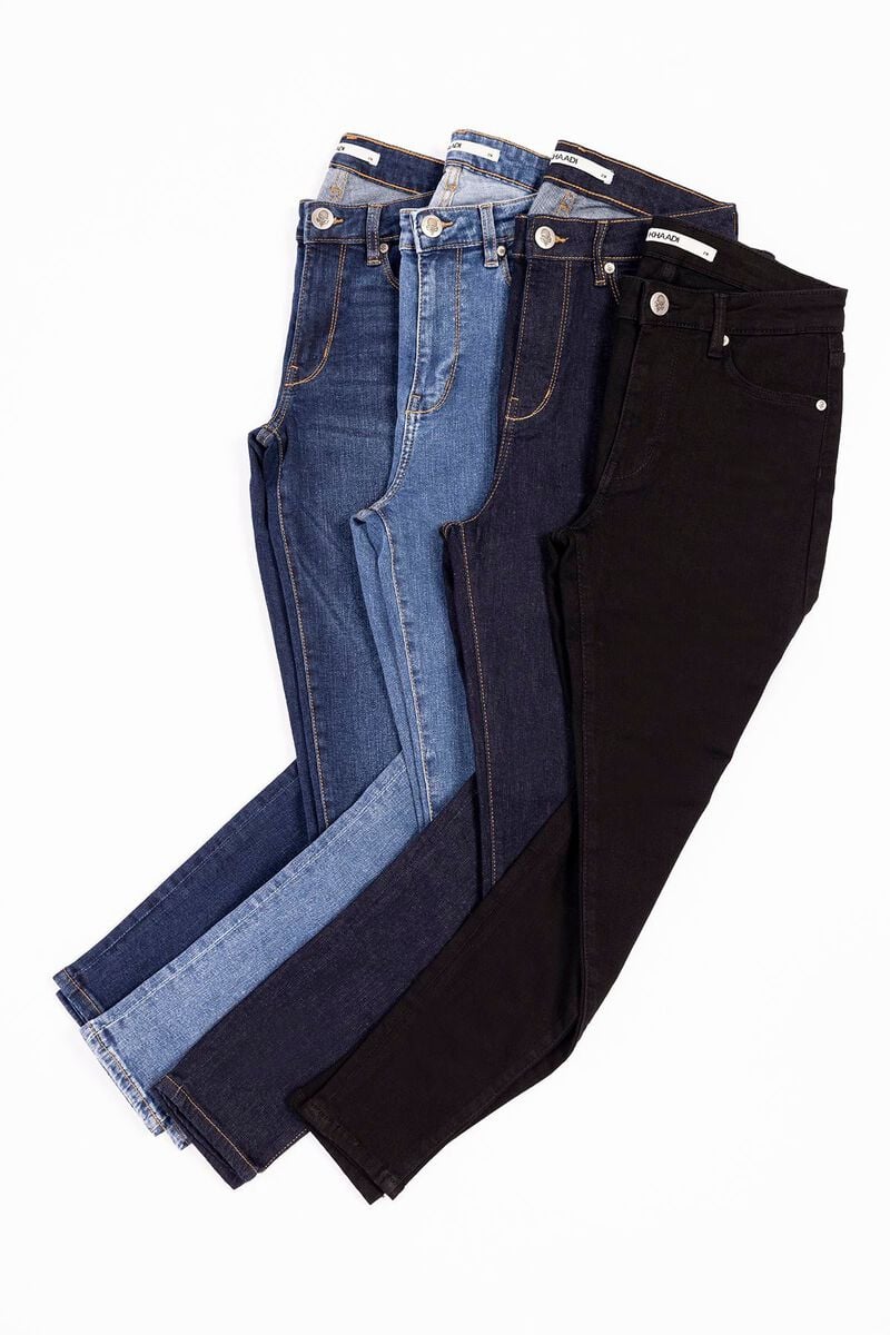 High-Rise Skinny Jeans, BLUE, hi-res image number null