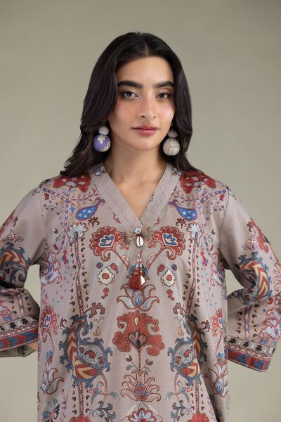 Printed | Cambric | Printed Floral Kurta | USD 17.50