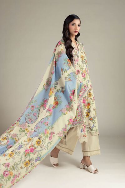 Embroidered | Cambric | Tailored 3 Piece | USD 70.00