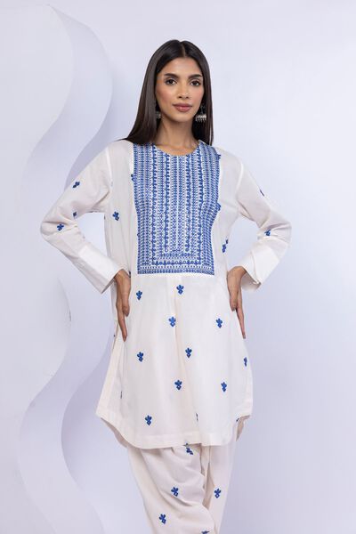 Embroidered | Cambric | Kurta | USD 15.00