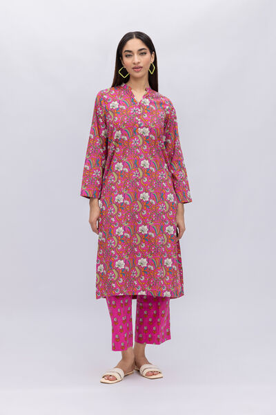 Printed | Crosshatch Poplin | Pants | USD 15.00