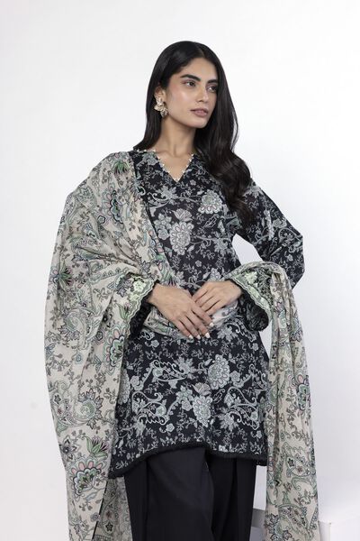 Embroidered | Lawn | Fabrics 3 Piece | USD 40.00