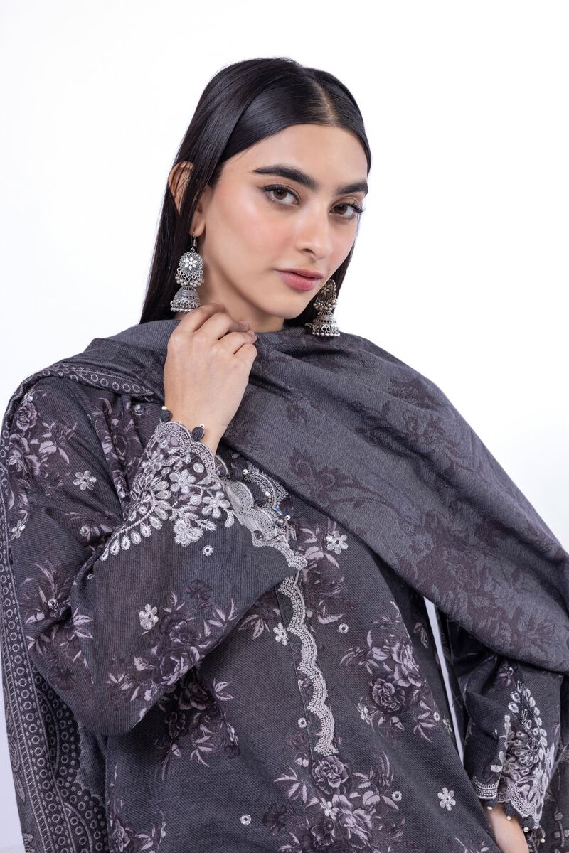 Embroidered | Khaddar | Fabrics 3 Piece | null