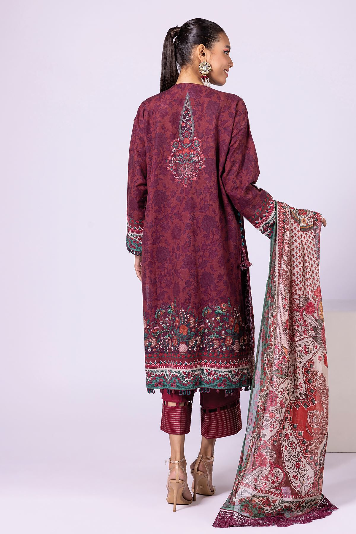 Khadi suit on sale dupatta price