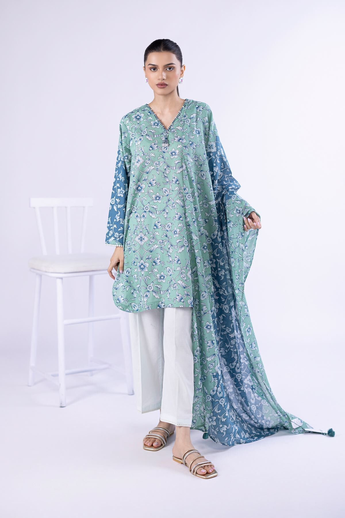 Buy Kurta | 0.0 N/A | 25-05E59-06TA-VG_MULTI | Khaadi Global