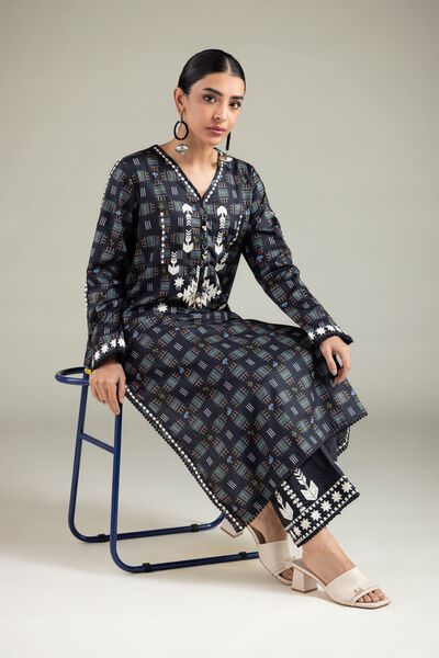 Embroidered | Cotton Viscose | Kurta | USD 40.00