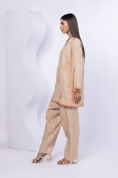 Dyed | Lurex Stripes | Pants | USD 18.00