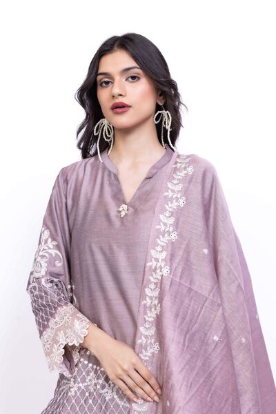 Embroidered | Cotton Net | Dupatta | USD 22.00