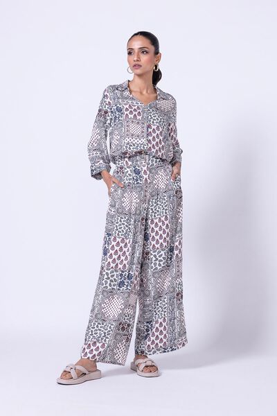 Printed | Viscose Crepe | Trousers | USD 6.00