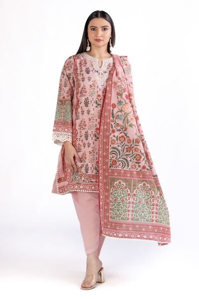 Embroidered | Cambric | Fabrics 3 Piece | USD 22.50