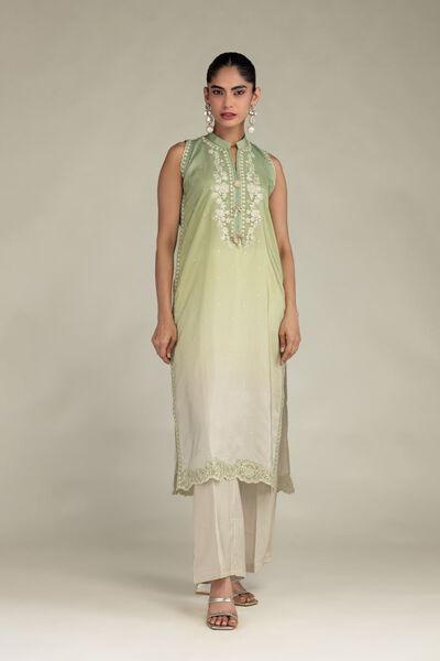 Embroidered | Blended Viscose | Blended Viscose Pants | USD 30.00