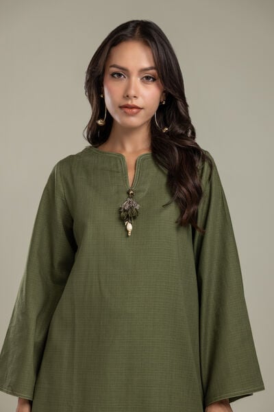 Dyed | Cotton Dobby | Kurta | USD 45.00