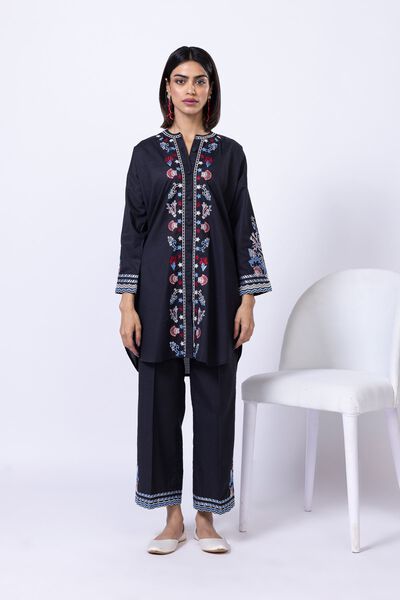 Embroidered | Cotton Dobby | Pants | USD 12.50