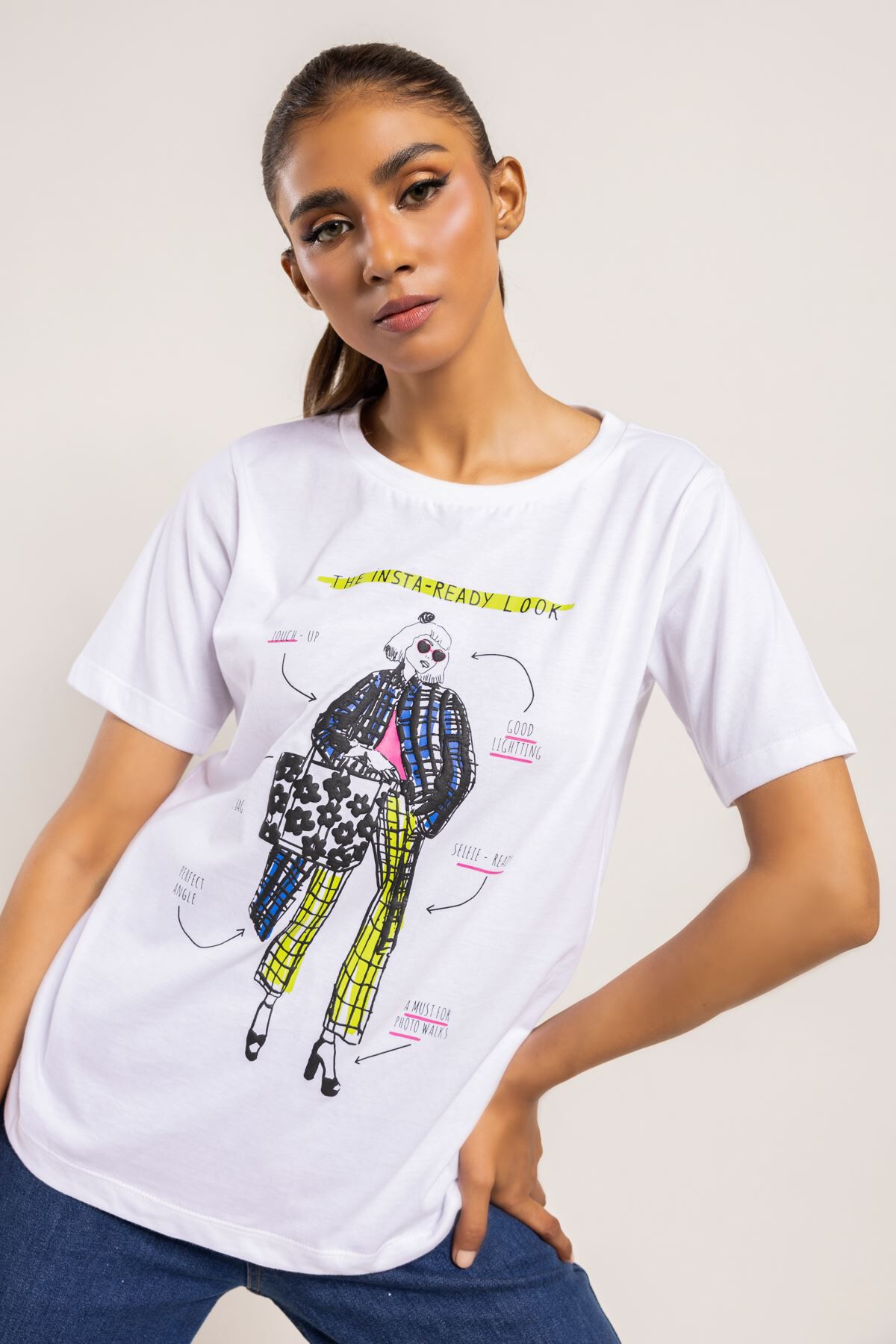 Buy T shirt 2.40 USD 1001765092 Khaadi Global