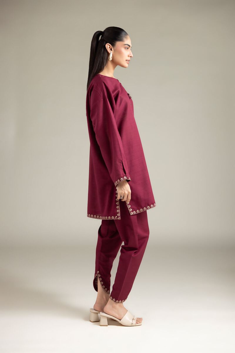 Embroidered | Textured Cotton | Kurta | USD 10.50