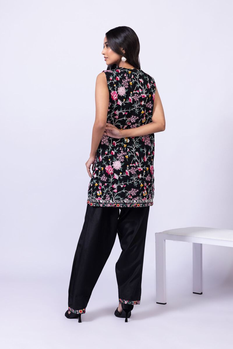 Embroidered | Polyester Crinkle Chiffon | Kurta | USD 24.00
