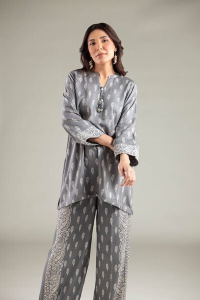 Printed | Viscose | Short V-Neck Kurta | USD 35.00