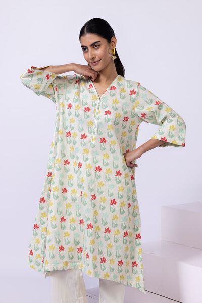Printed | Ripple Crinkle | Kurta | USD 25.00