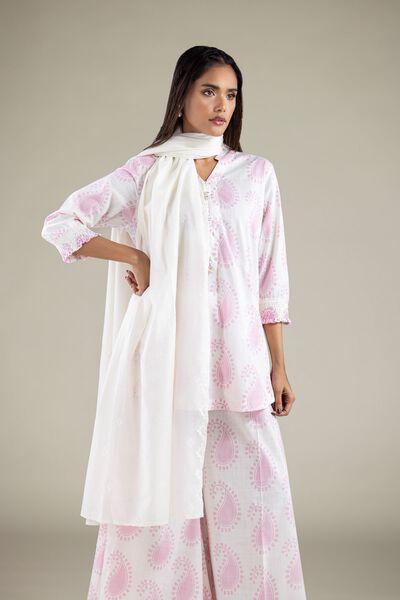 Embroidered | Textured Cotton | Kurta | USD 35.00
