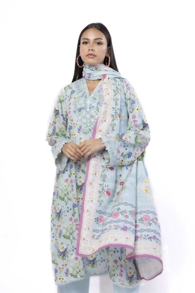 Embroidered | Blended Khaddar | Tailored 3 Piece | USD 60.00