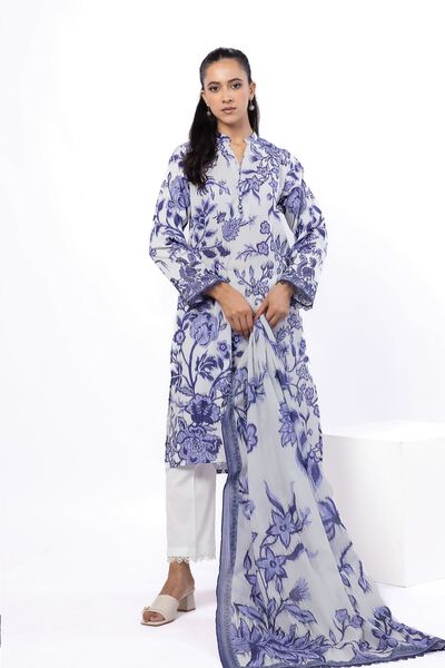 Embroidered | Cotton | Tailored 3 Piece | USD 45.00