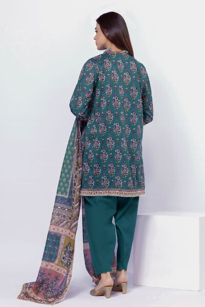 Embroidered | Lawn | Fabrics 3 Piece | USD 20.00