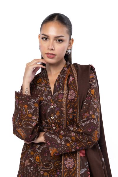 Printed |Khaddar | Fabrics 3 Piece | USD 30.00