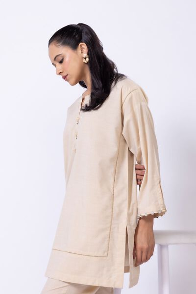 Dyed | Chambray | Kurta | USD 9.00