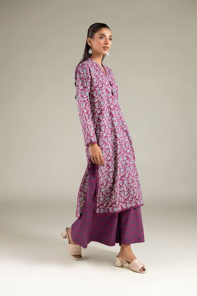 Printed | Cambric | Relaxed Geometric Pants | USD 7.50