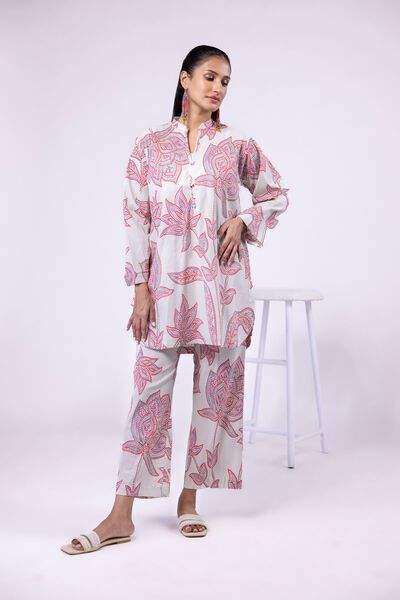 Printed | Ripple Crinkle | Pants | USD 18.00