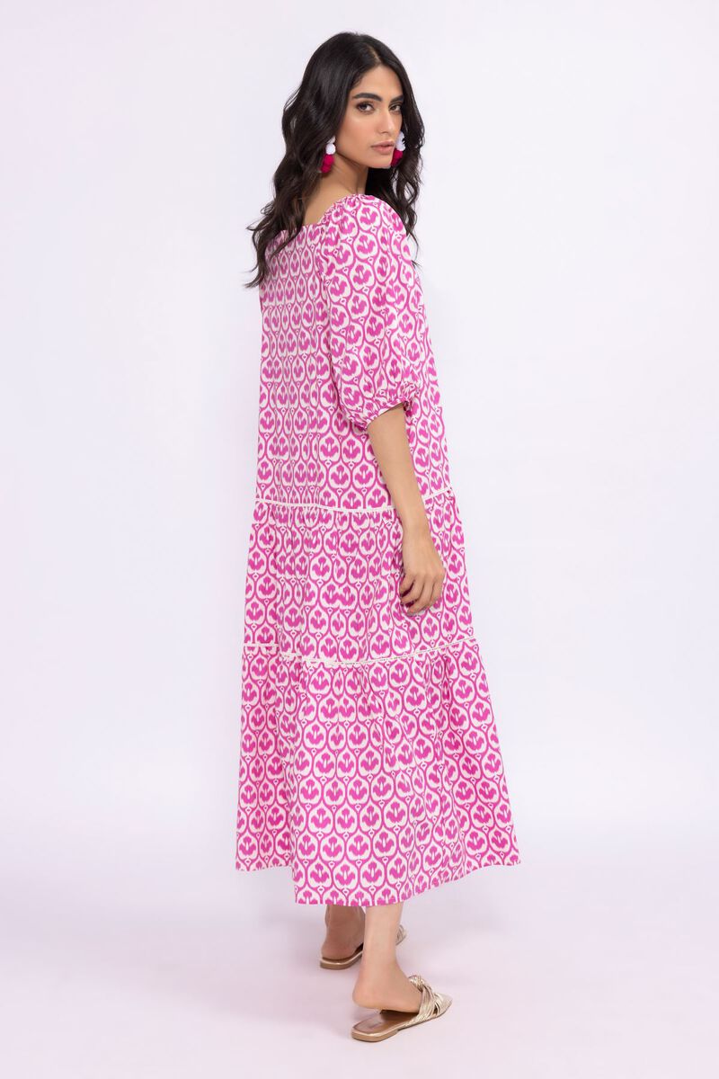 Tiered Dress, PINK, hi-res image number null