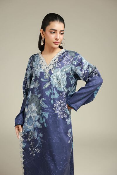 Printed | Satin | Fabrics 2 Piece | USD 40.00