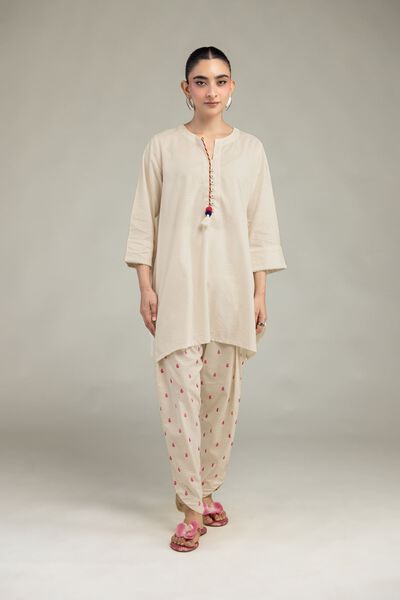 Embroidered | Textured Cotton Viscose | Cotton Viscose Shalwar | USD 30.00